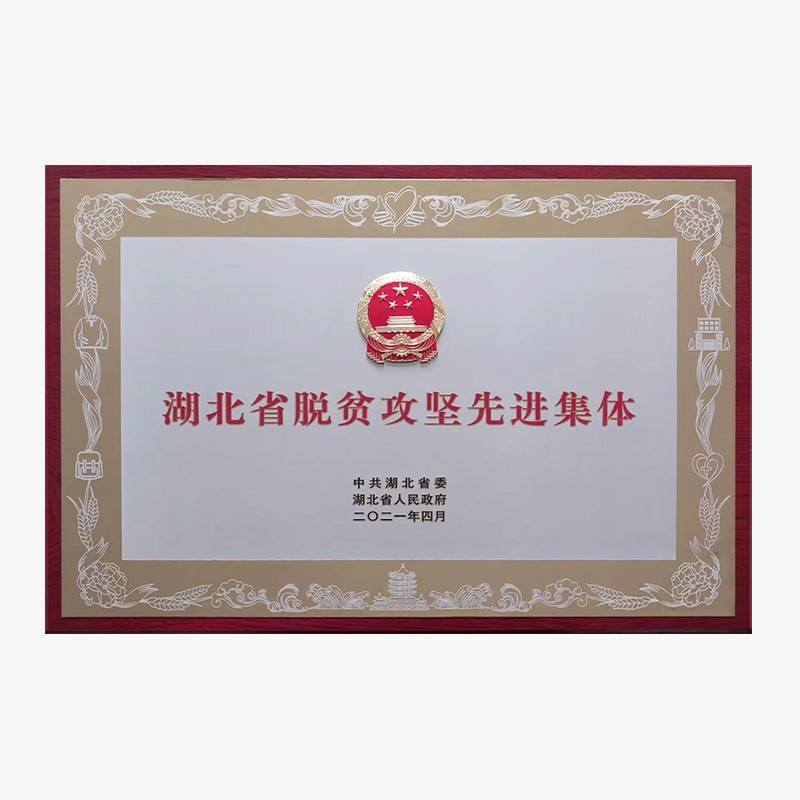 湖北省脫貧攻堅(jiān)先進(jìn)集體